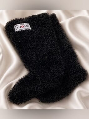 Stonz Toddler Size 7 Black Sherpa Boot Liners